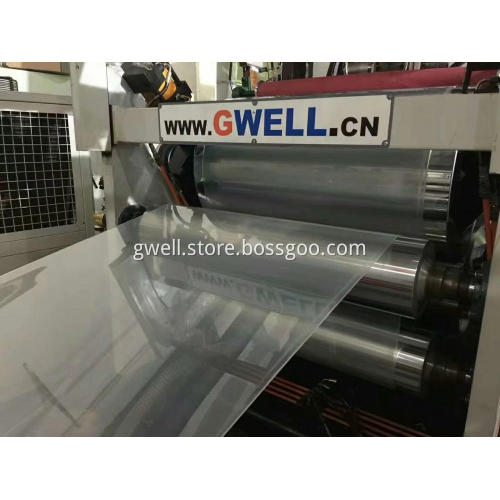 Gloss PETG sheet producing extrusion line for furniture panel